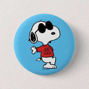 Snoopy "Joe Cool" Standing Button