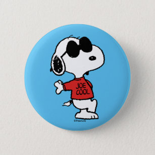 Snoopy "Joe Cool" Standing Button
