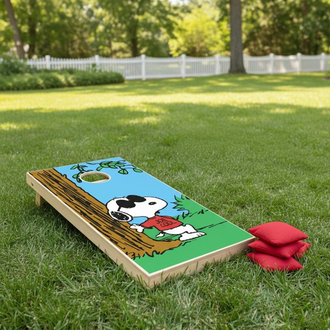Snoopy "Joe Cool" Standing Cornhole Set (Creator Uploaded)