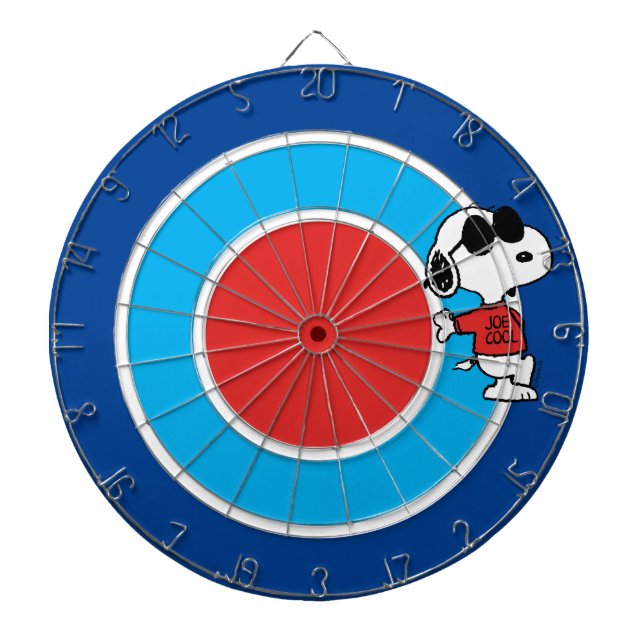 Snoopy "Joe Cool" Standing Dart Board (Front)