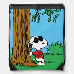 Snoopy &quot;Joe Cool&quot; Standing Drawstring Bag