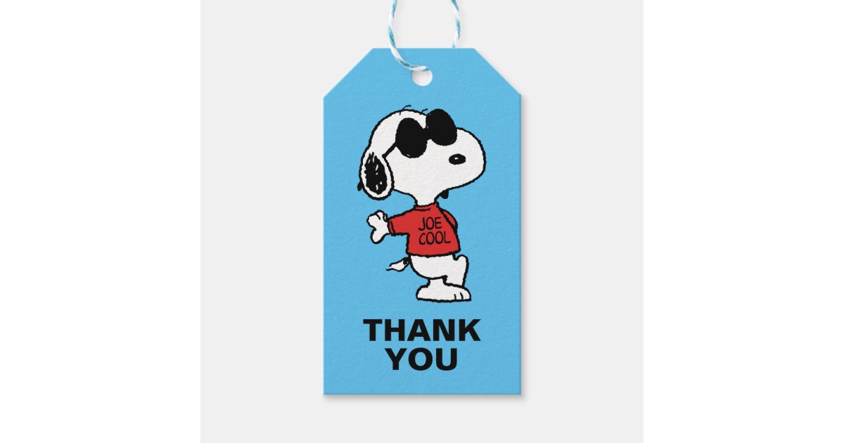 Snoopy Kiddie Gift Tag