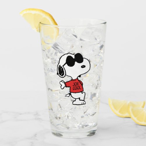 Snoopy Joe Cool Standing Glass