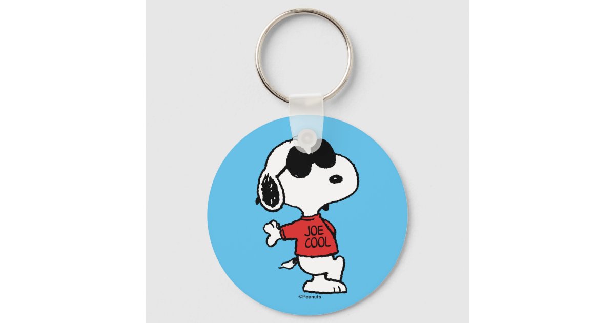 Snoopy Joe Cool Standing Keychain