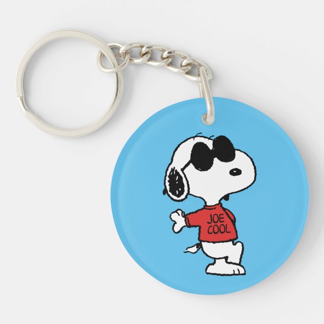 Snoopy "Joe Cool" Standing Keychain (Front)