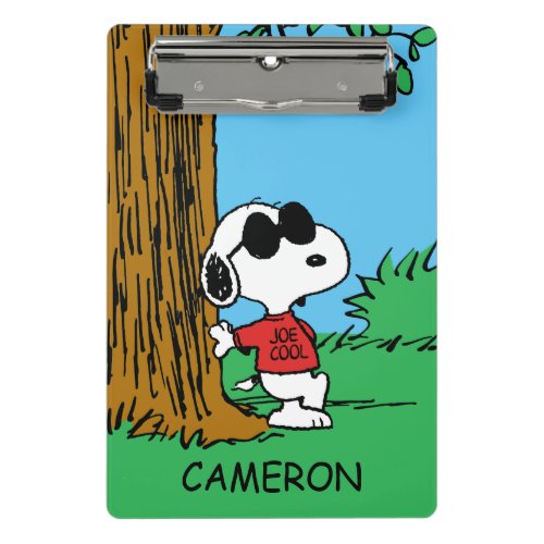 Snoopy Joe Cool Standing Mini Clipboard