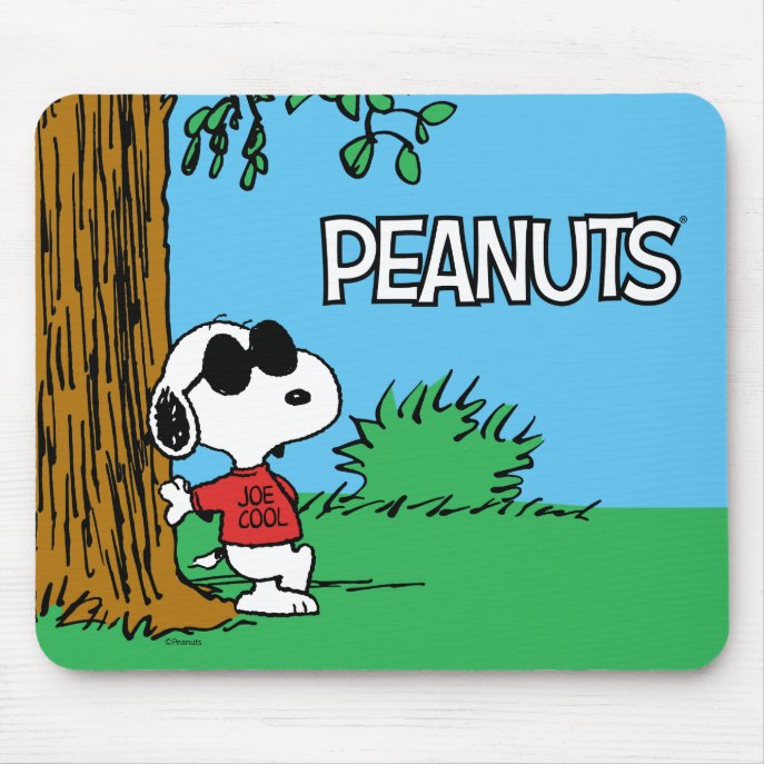 Snoopy &quot;Joe Cool&quot; Standing Mouse Pad
