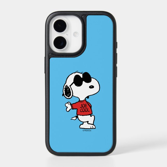 Snoopy "Joe Cool" Standing Otterbox iPhone Case (Back)