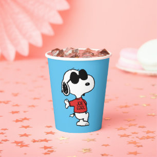 Snoopy "Joe Cool" Standing Paper Cups