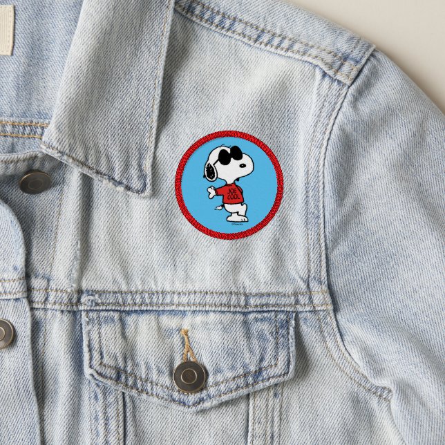 Snoopy "Joe Cool" Standing Patch (On Jacket)