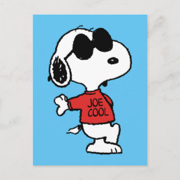 Snoopy &quot;Joe Cool&quot; Standing Postcard