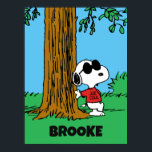 Snoopy "Joe Cool" Standing Poster<br><div class="desc">Transform your empty walls with the timeless swagger of the Peanuts gang. This Personalized "Joe Cool" Scenic Poster turns the classic comic strip into a vibrant piece of art. Featuring a high-quality print of the full scenic design, it depicts Snoopy in his iconic "Joe Cool" persona—shades on, red sweater popping—casually...</div>