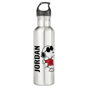 Snoopy "Joe Cool" Standing Stainless Steel Water Bottle