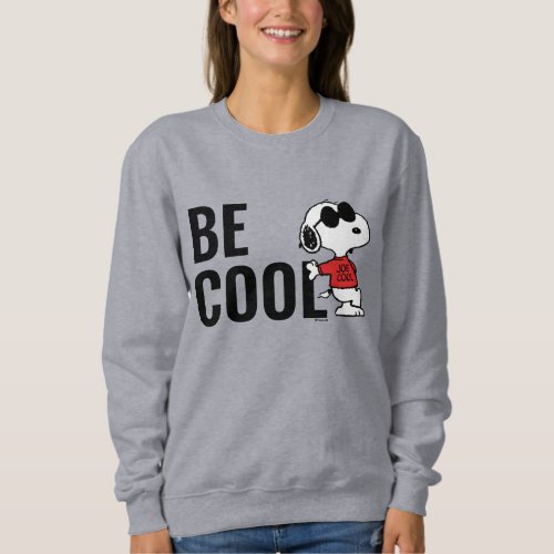 Snoopy Joe Cool Standing Sweatshirt