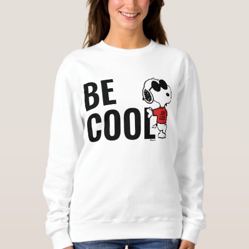 Snoopy Joe Cool Standing Sweatshirt