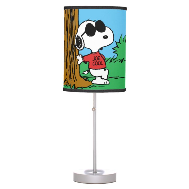 Snoopy "Joe Cool" Standing Table Lamp (Front)