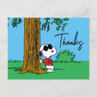 Snoopy "Joe Cool" Standing | Thank You