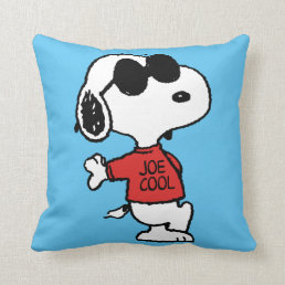 Snoopy &quot;Joe Cool&quot; Standing Throw Pillow