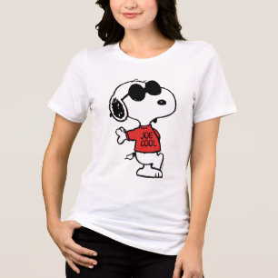 Snoopy "Joe Cool" Standing Tri-Blend Shirt