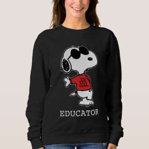 Snoopy "Joe Cool" Teacher Sweatshirt