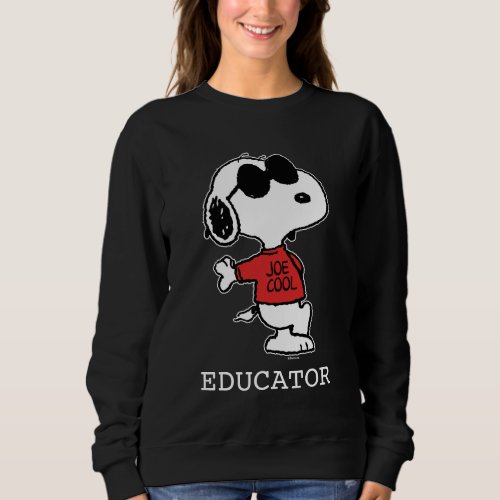 Snoopy Joe Cool Teacher Sweatshirt