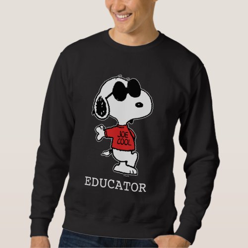 Snoopy Joe Cool Teacher Sweatshirt