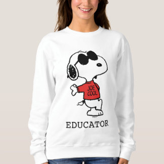 Snoopy "Joe Cool" Teacher Sweatshirt
