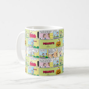 Snoopy & Linus   The Great Pumpkin News Coffee Mug