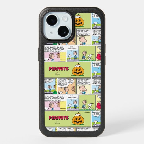 Snoopy  Linus  The Great Pumpkin News iPhone 15 Case