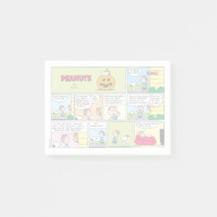 Snoopy & Linus The Great Pumpkin News Post-it Notes