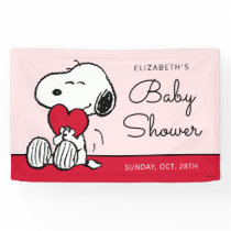 Snoopy | Little Sweetheart Baby Shower Banner