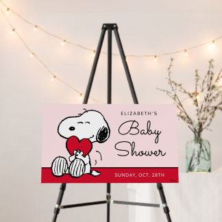 Snoopy | Little Sweetheart Baby Shower Foam Board
