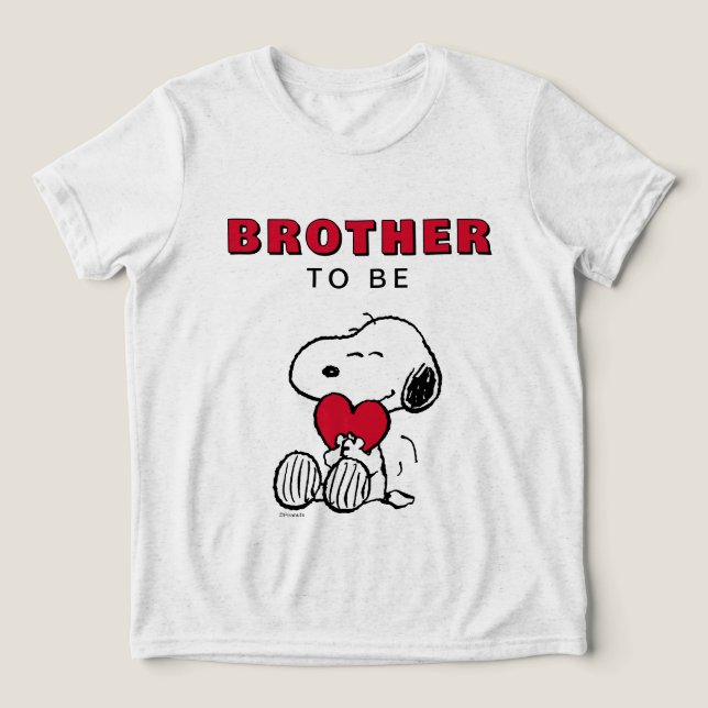 Snoopy | Little Sweetheart Tri-Blend Shirt (Design Front)