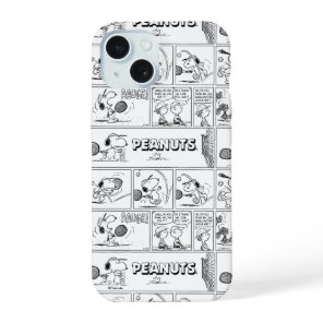 Snoopy Plays Tennis iPhone 15 Case