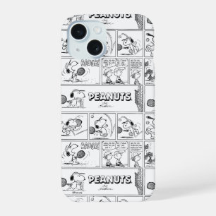 Snoopy Plays Tennis iPhone 15 Case