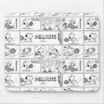 Snoopy Plays Tennis Mouse Pad