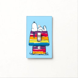 Snoopy | Rainbow Dog House Light Switch Cover