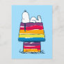 Snoopy | Rainbow Dog House Postcard