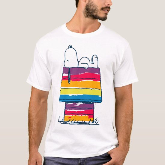 Snoopy | Rainbow Dog House T-Shirt