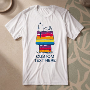 Snoopy | Rainbow Dog House Tri-Blend Shirt