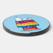 Snoopy | Rainbow Dog House Wireless Charger (Front 2)