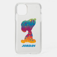 Snoopy Rainbow Graffiti Silhouette Speck iPhone 11 Case