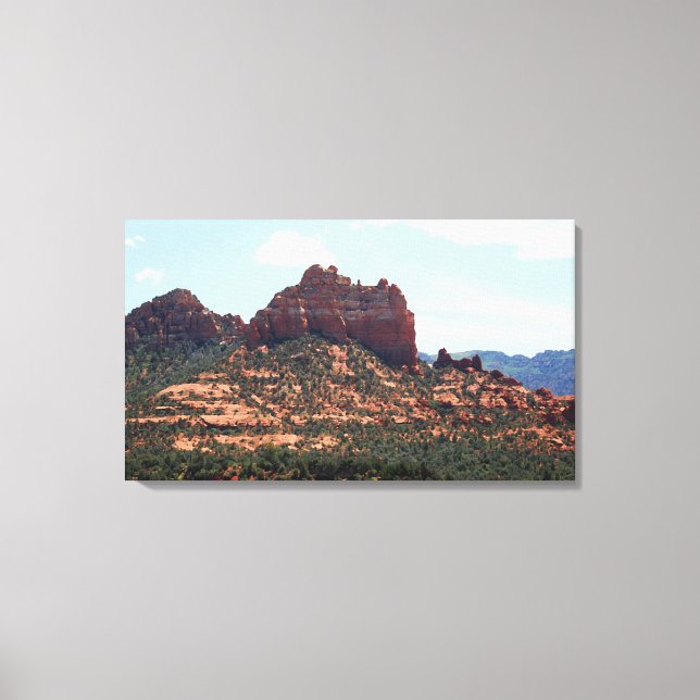 Snoopy Rock Canvas Print (Front)