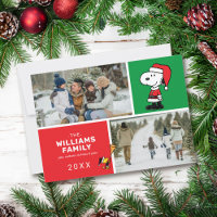 Snoopy Santa Claus Christmas Family Photo Collage