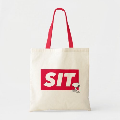 Snoopy _ SIT Tote Bag