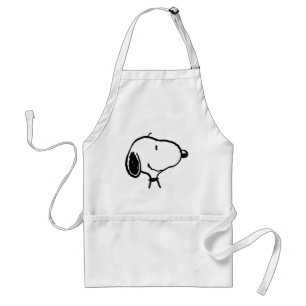 Snoopy Smile Giggle Laugh Adult Apron