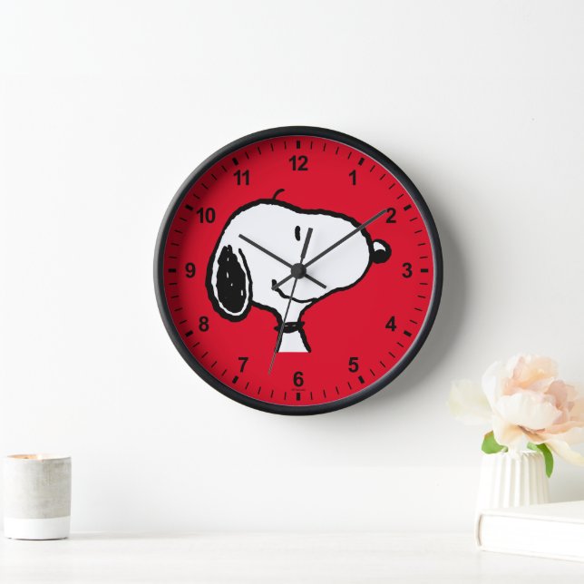 Snoopy Smile Giggle Laugh Clock (Home)