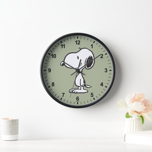 Snoopy Smile Giggle Laugh Clock