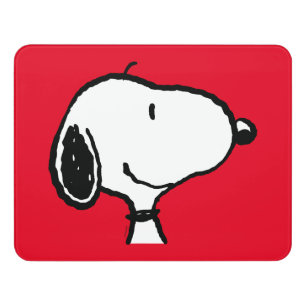 Snoopy Smile Giggle Laugh Door Sign
