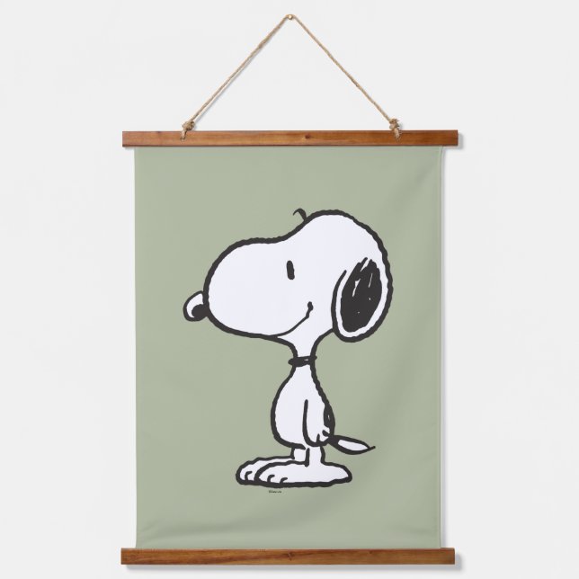 Snoopy Smile Giggle Laugh Hanging Tapestry (Front)